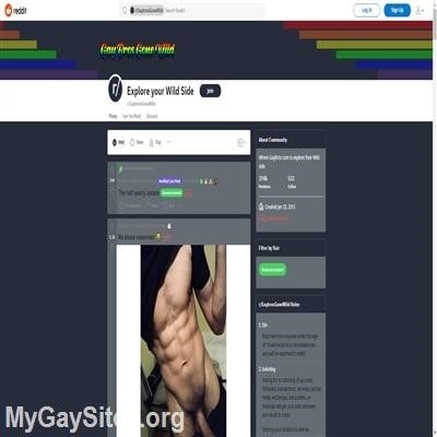 GaybrosGoneWild main page